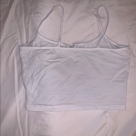 White Crop Top - Picture 2 of 2